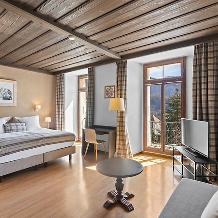 Le Saint Georges Hotel Gruyeres Bagian luar foto
