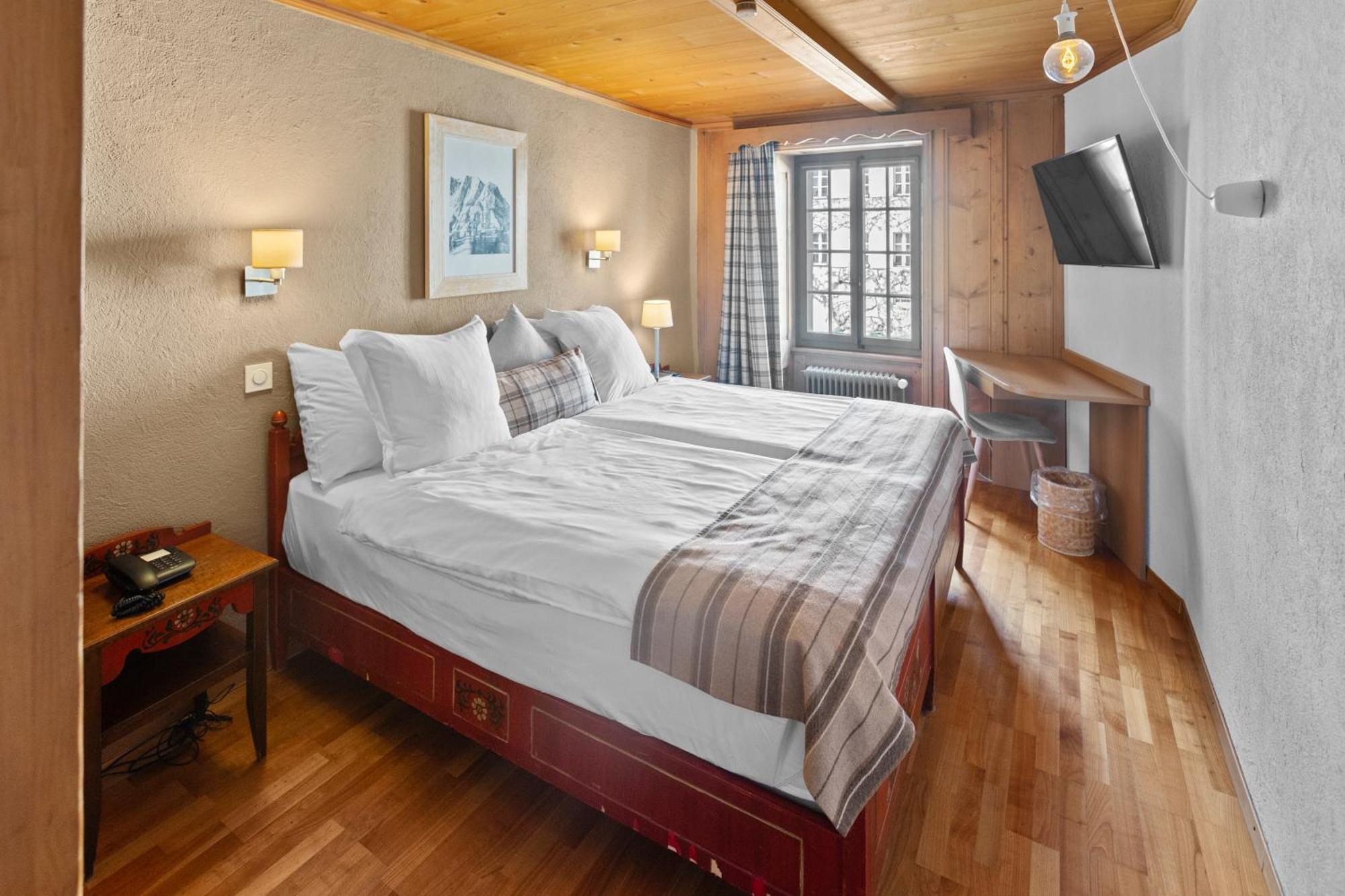 Le Saint Georges Hotel Gruyeres Bagian luar foto
