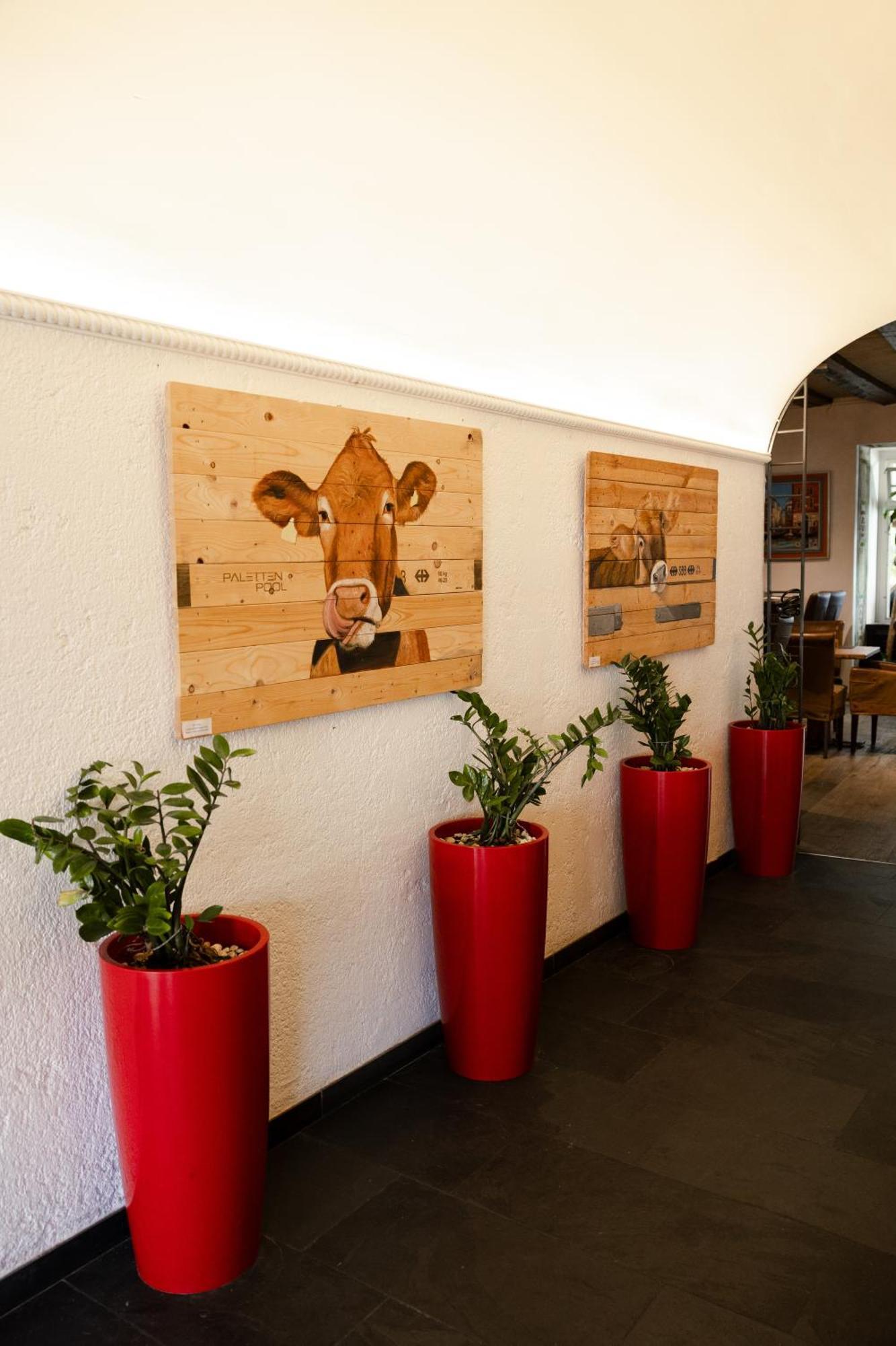 Le Saint Georges Hotel Gruyeres Bagian luar foto