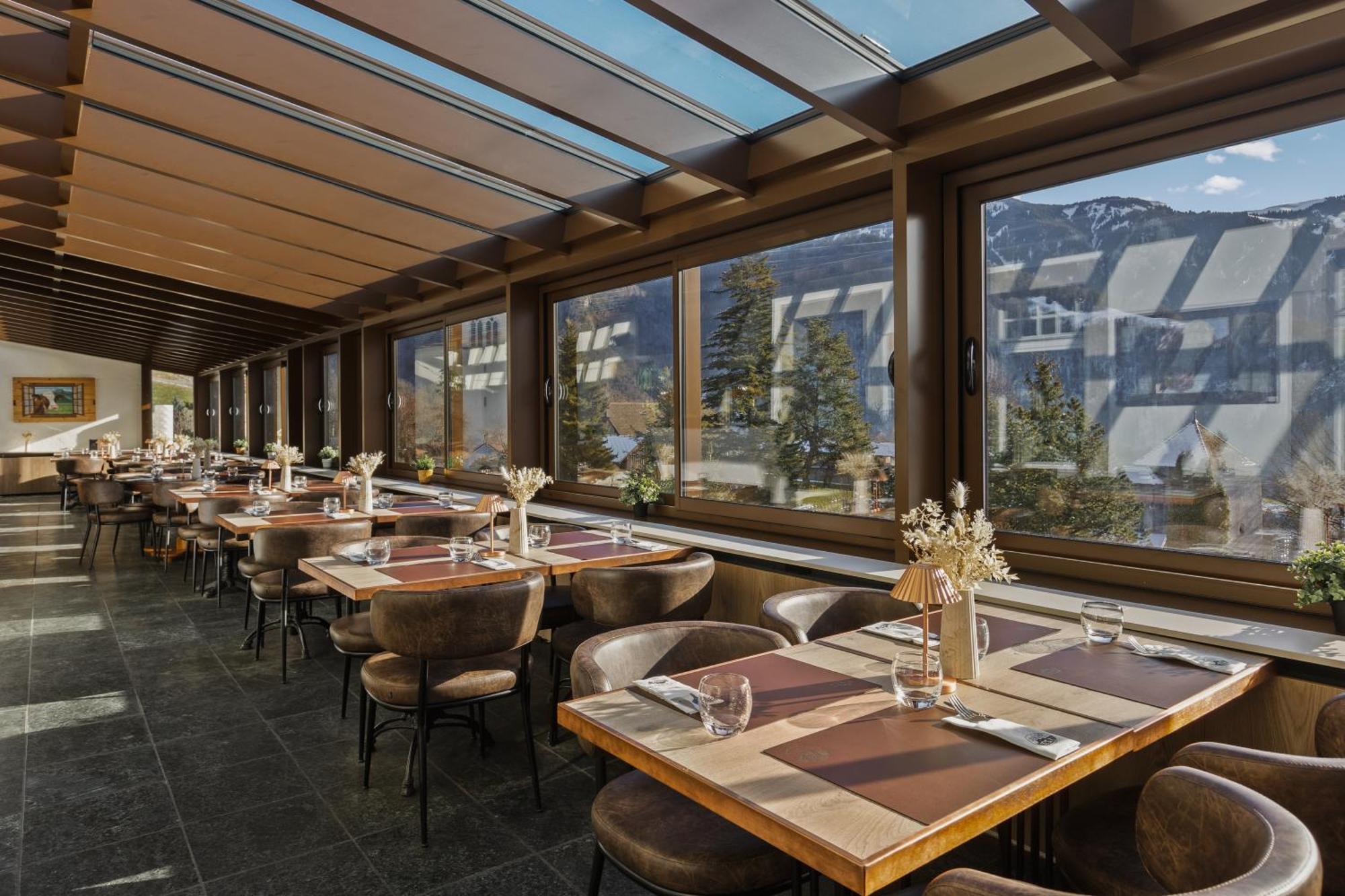 Le Saint Georges Hotel Gruyeres Bagian luar foto
