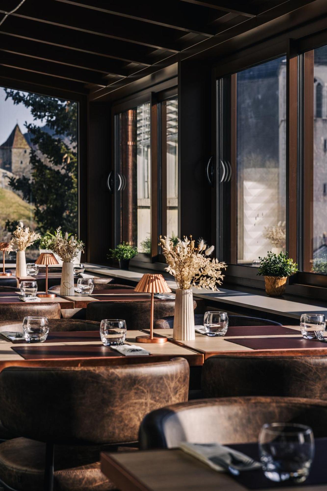 Le Saint Georges Hotel Gruyeres Bagian luar foto