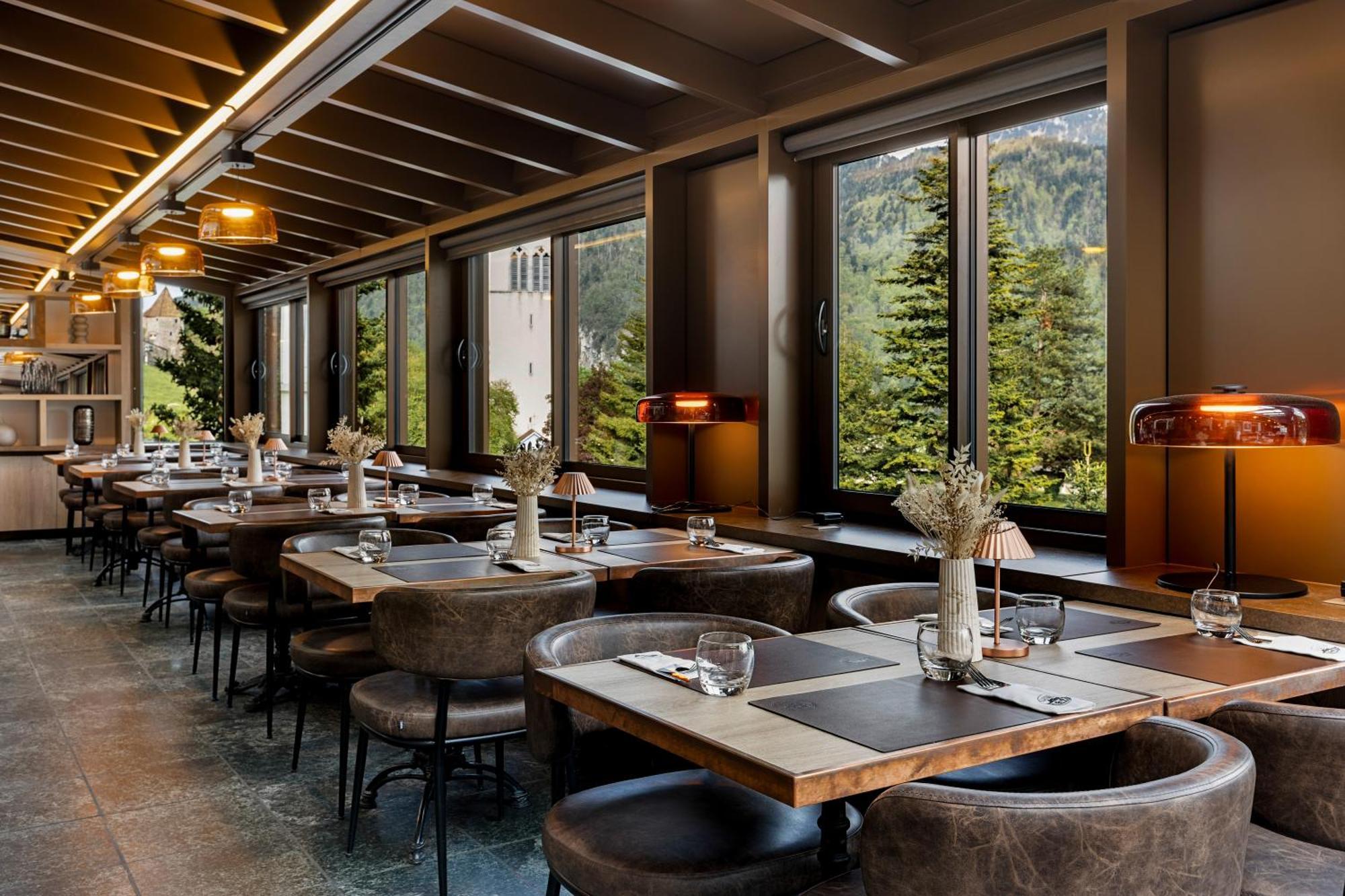 Le Saint Georges Hotel Gruyeres Bagian luar foto